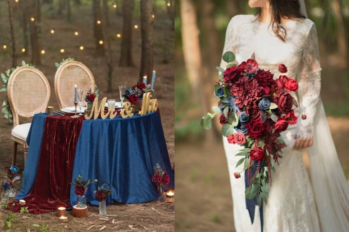 Jewel Tone Wedding