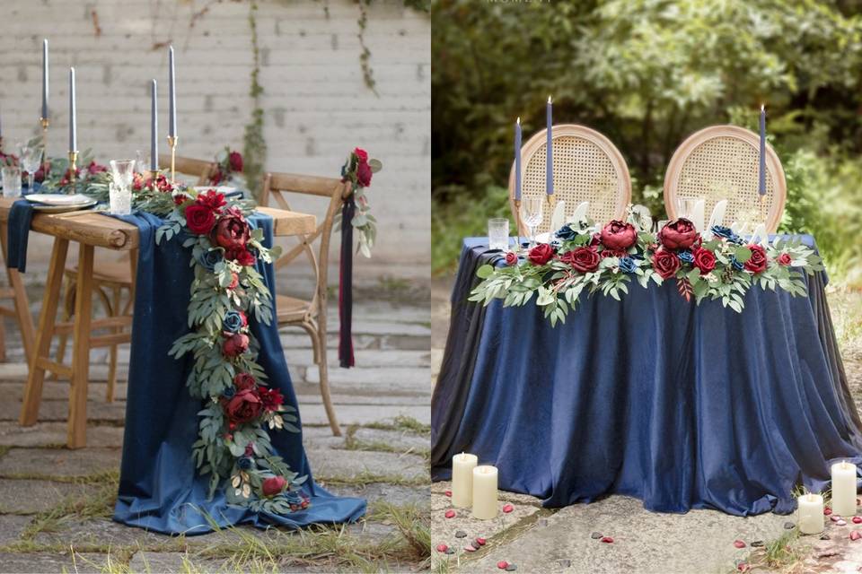 Navy Blue Wedding