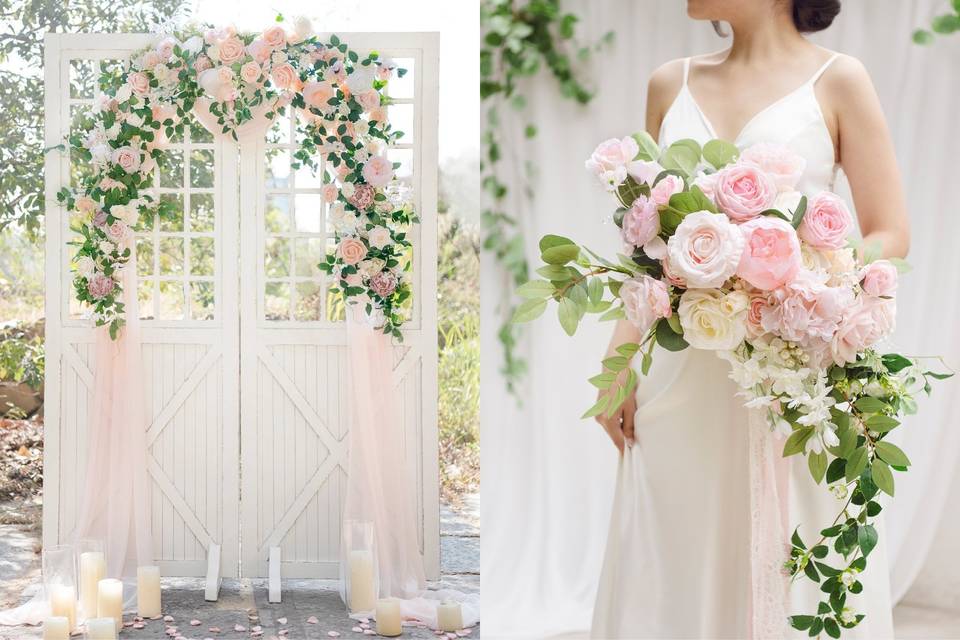 Blush & Cream Wedding