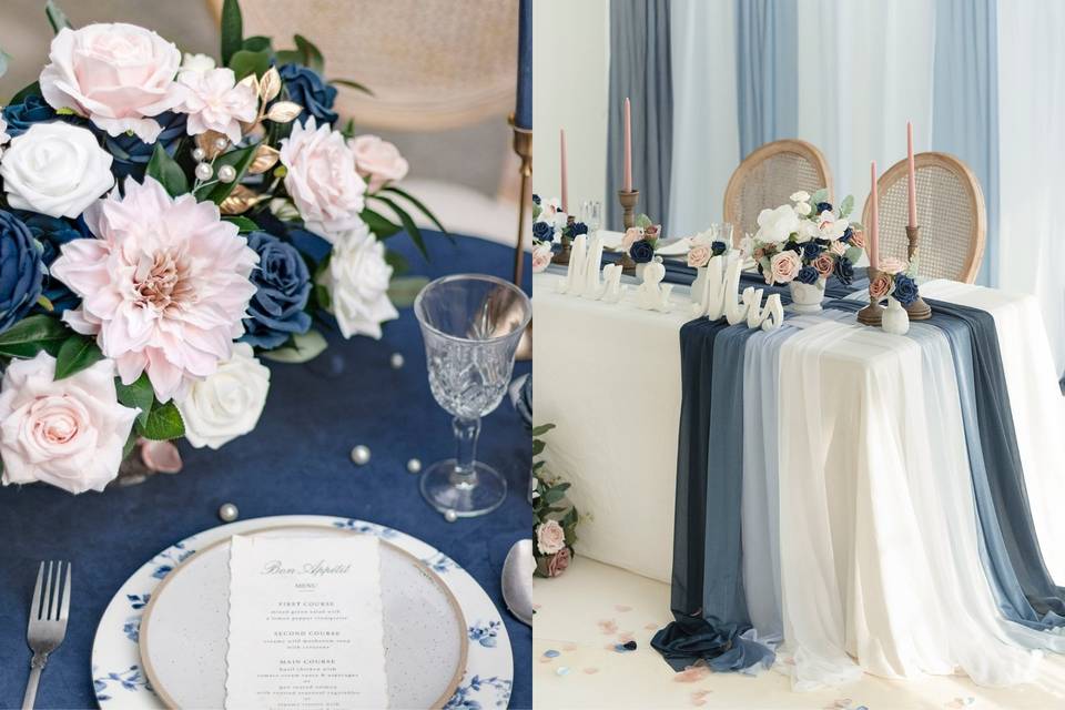 Navy Blue Wedding