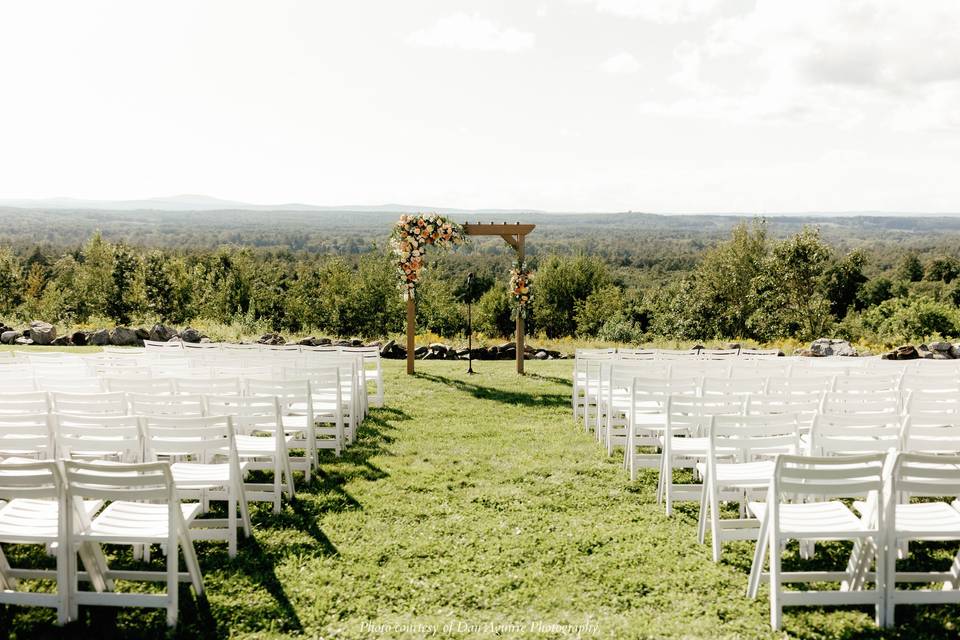 Ceremony setup