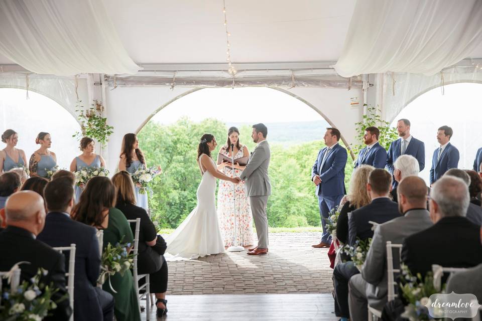 Indoor ceremony