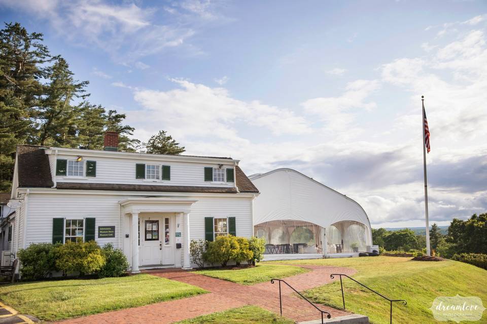 Prospect house and tent