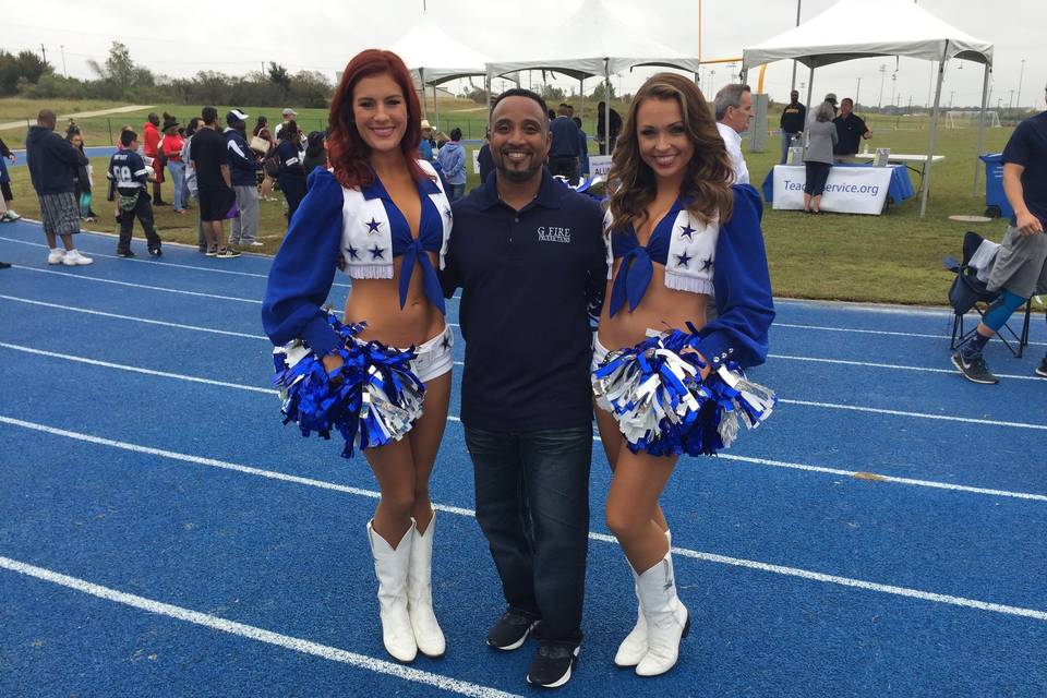 Dallas Cowboys Cheeleaders.