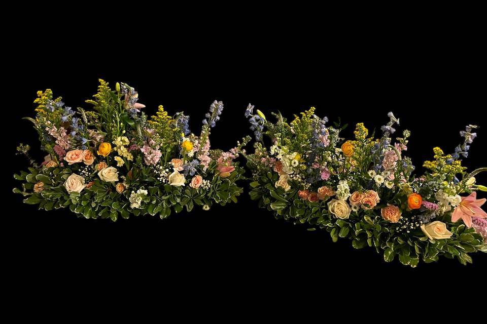 Spring planters instead of an