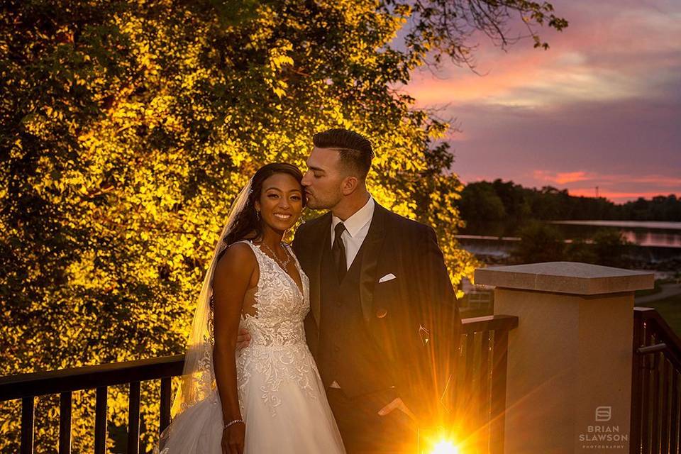 Gorgeous shot on the balcony