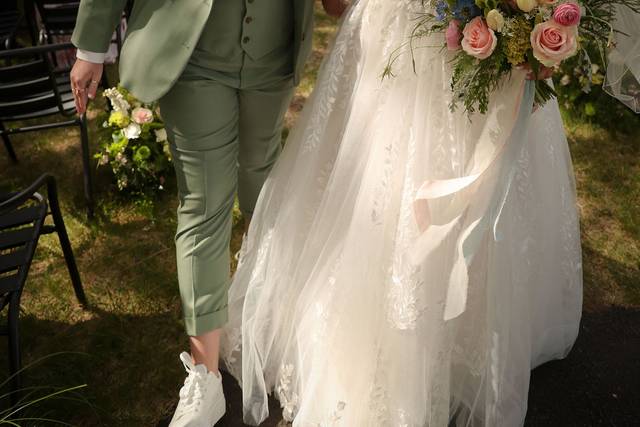 Two beautiful brides