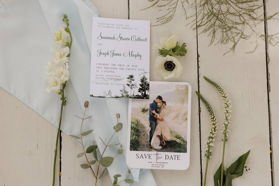 Wedding invities