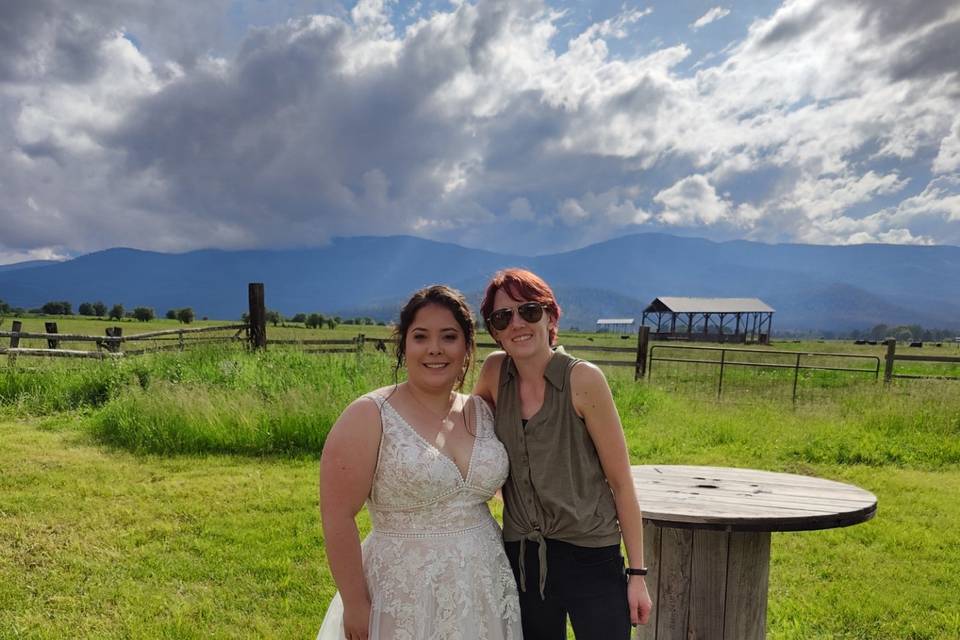 6/18 me and the bride