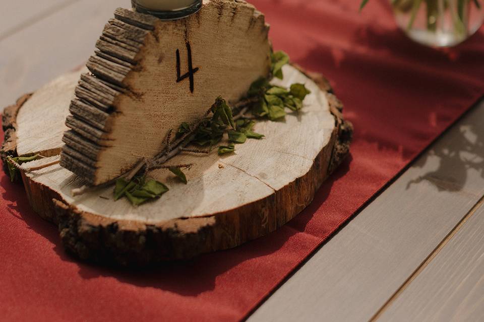 DIY centerpieces