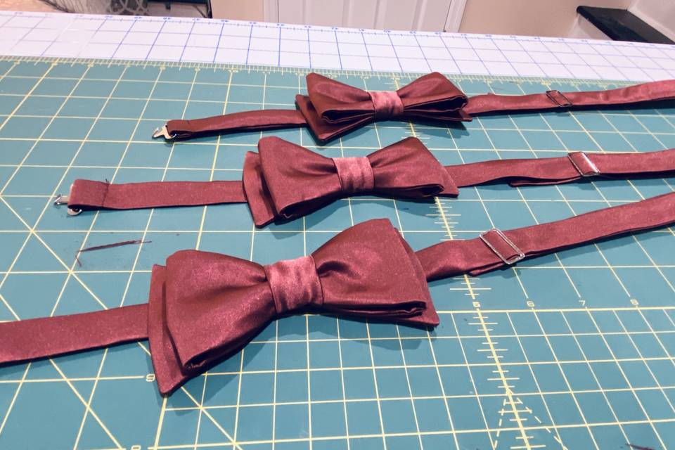 Custom bow ties