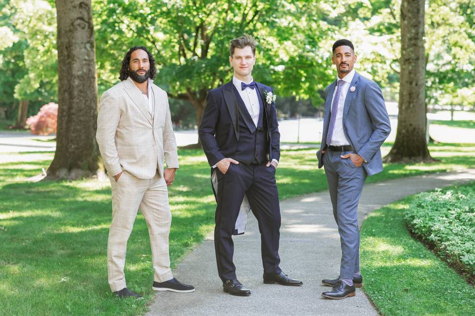 Groom & Best Men