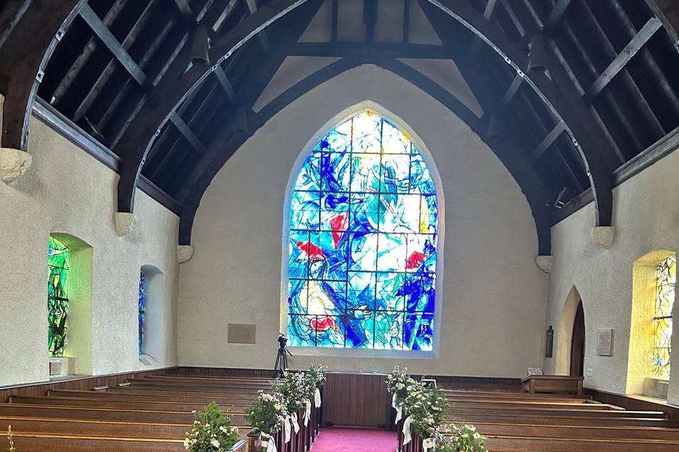 Pew Flowers