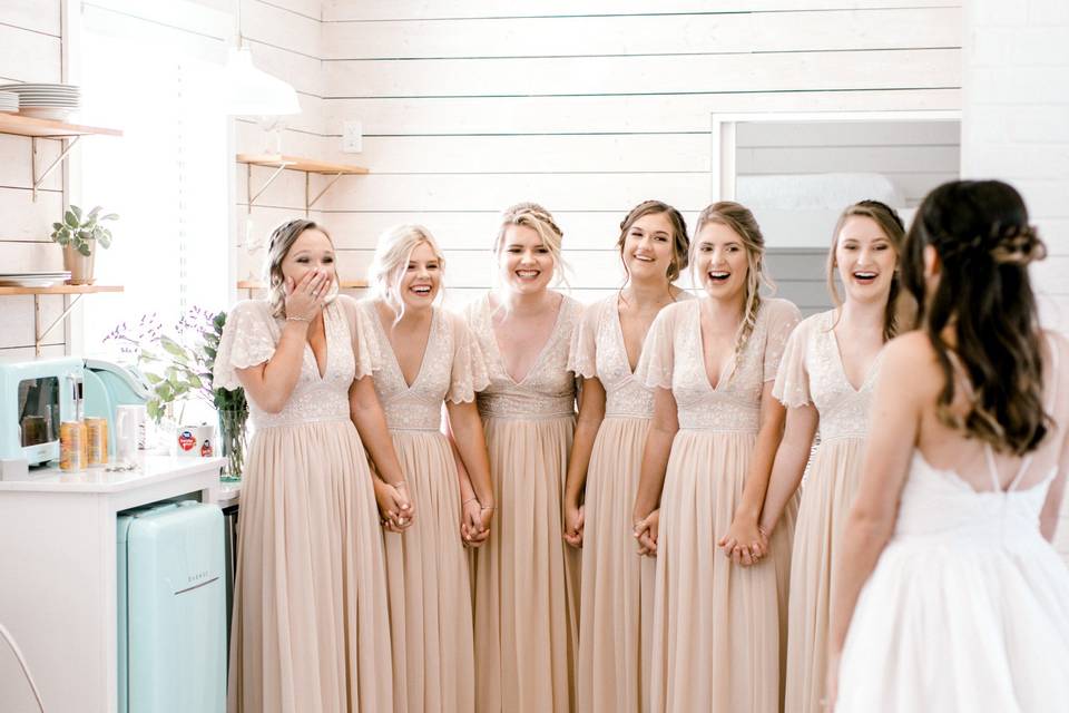 Bridesmaid reveal