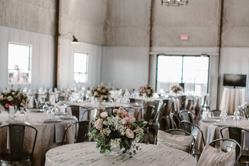 Flower centerpieces