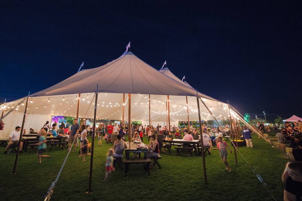 Tented event