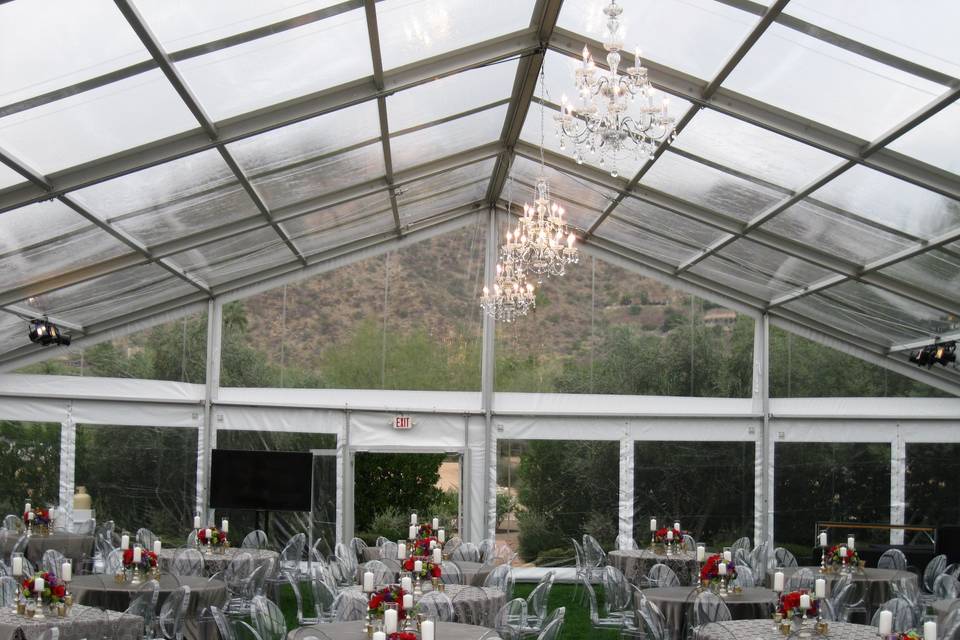 Tented event