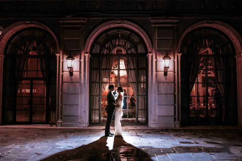 Bride and groom