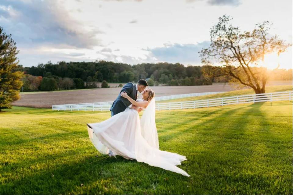 Bride and groom