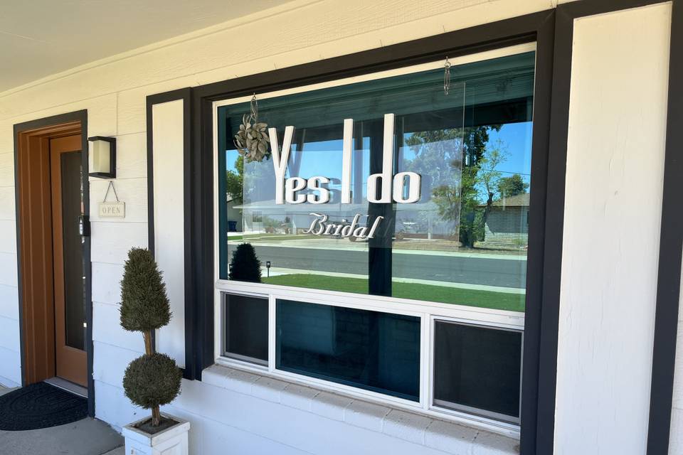 Front sign