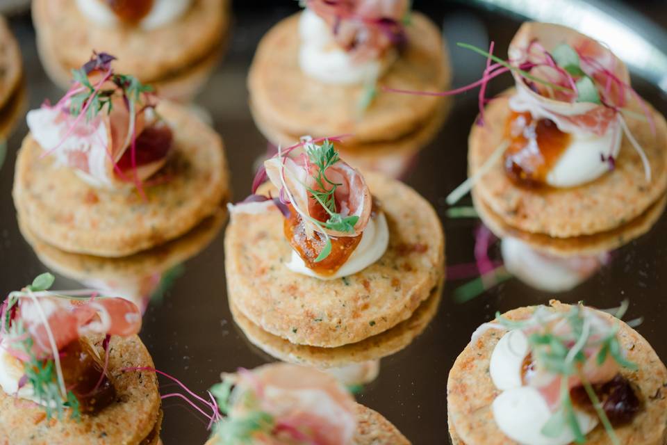 Smoked Salmon Blini