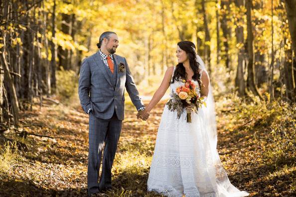 Fall wedding