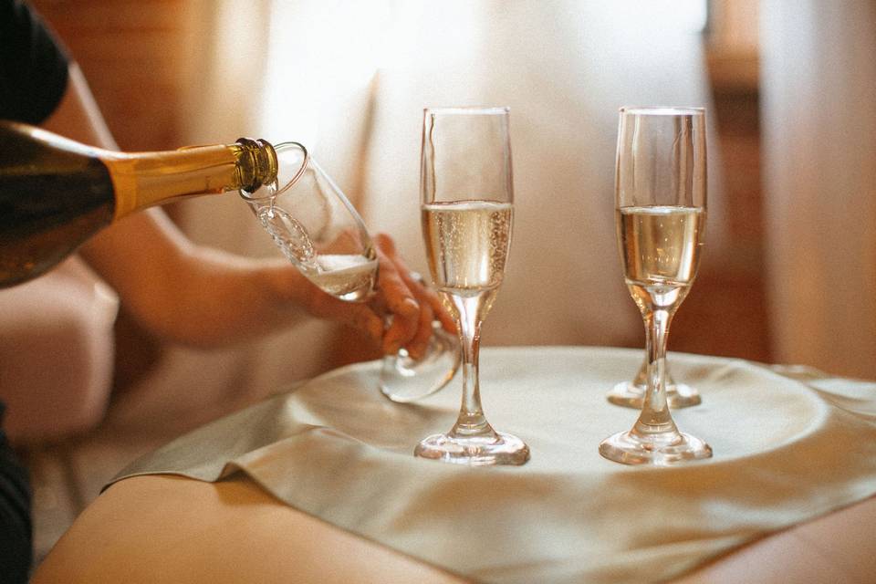 Champagne in the Suite