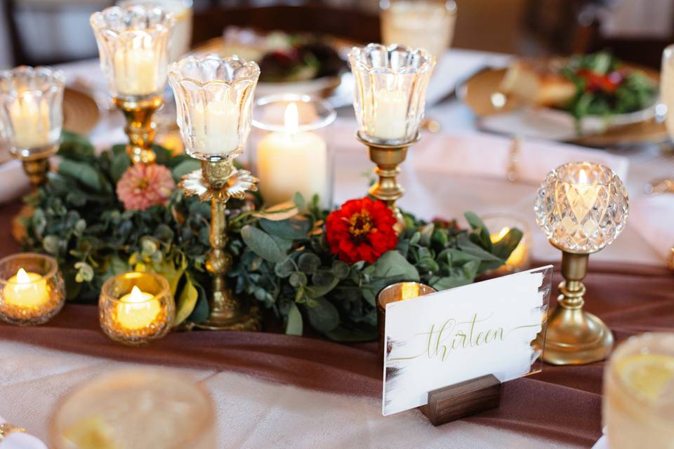 Reception Decor
