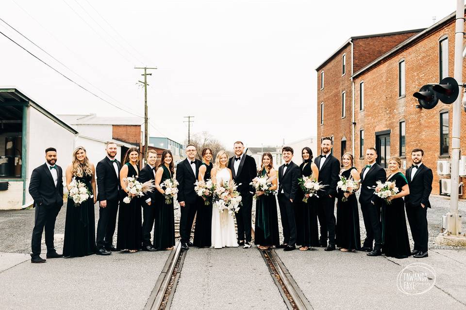 Wedding Party - Train Tracks