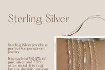 Sterling Silver Description