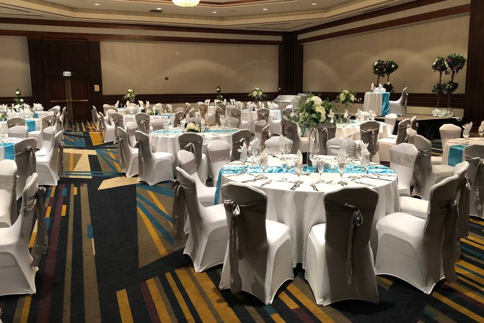 Reception with Chair Covers