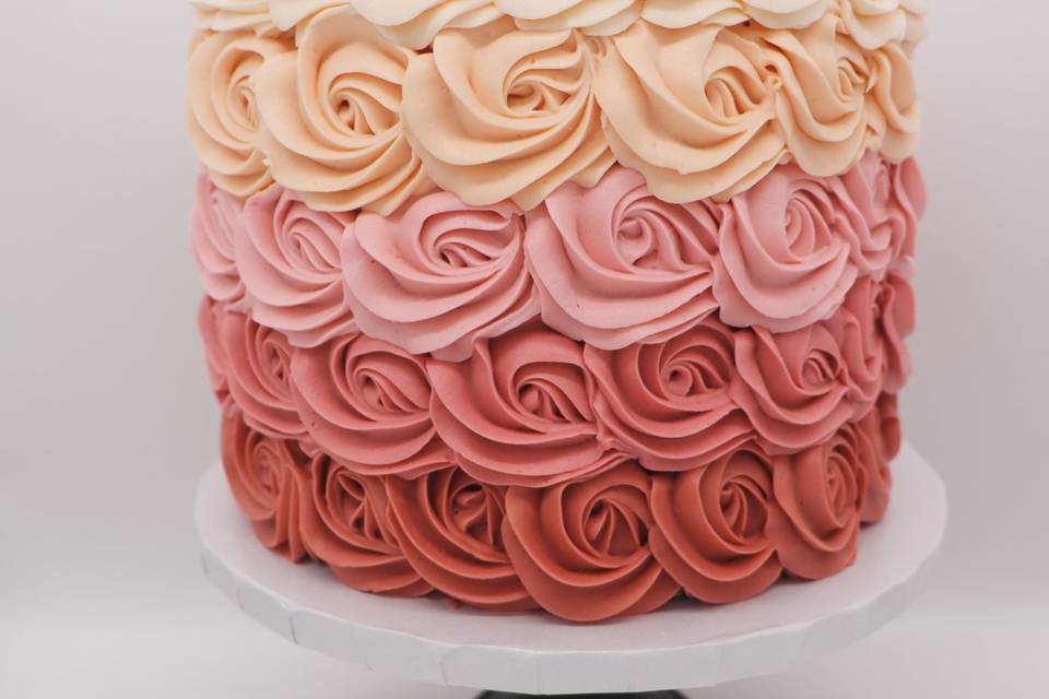 Ombre Rosettes