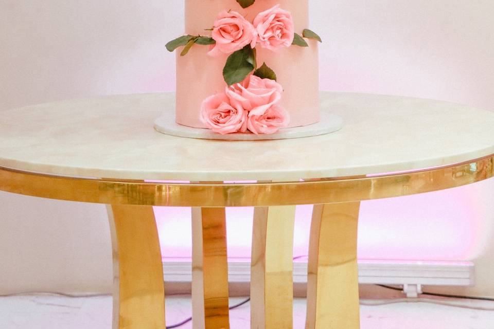 Floral 5 tier