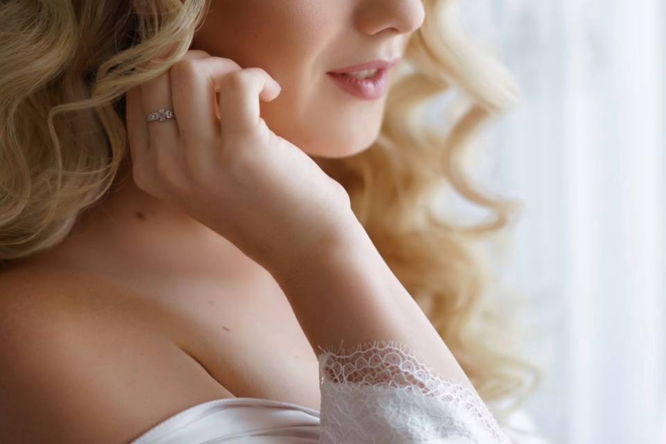 Bridal makeup by Di Sole