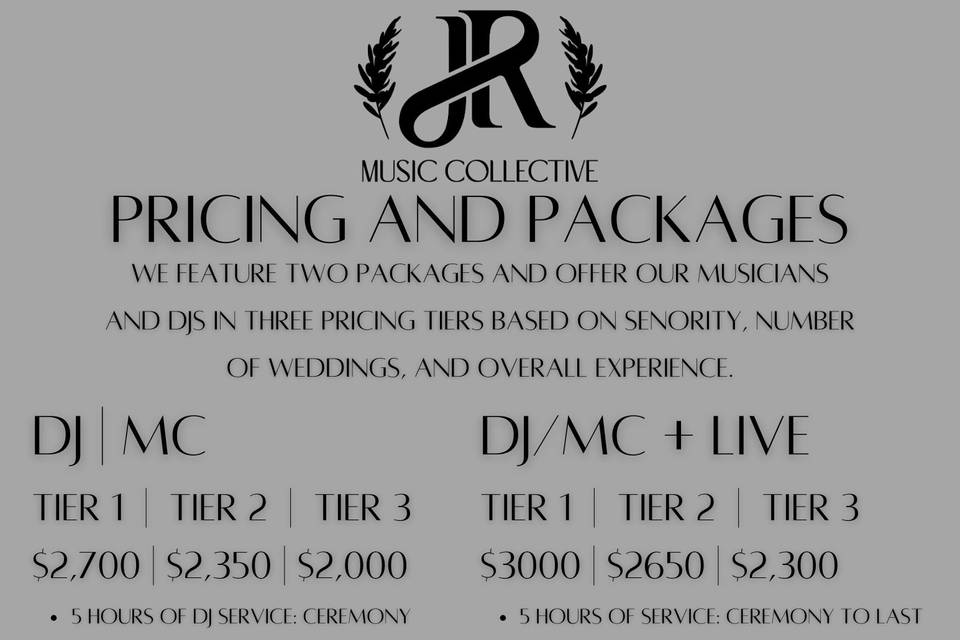 Pricing
