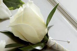 Rose boutonniere