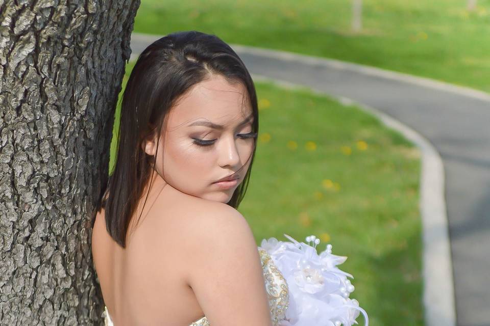 Bridal portrait