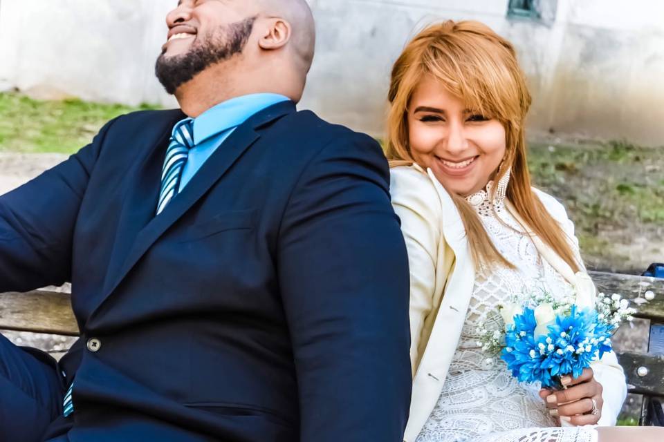 City hall wedding