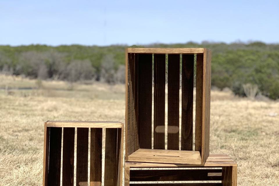 Wooden Boxes, Decor