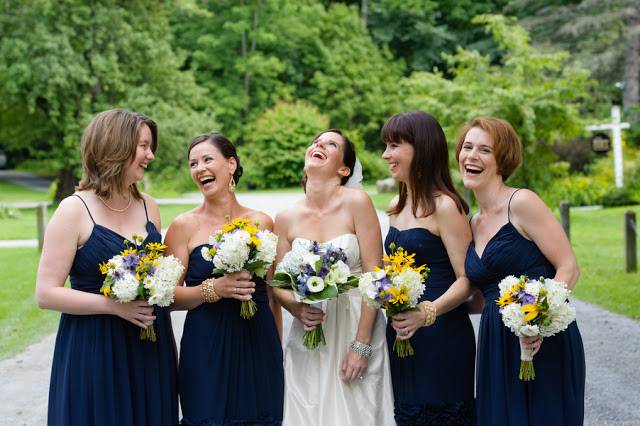 Bride and the bridesmaid