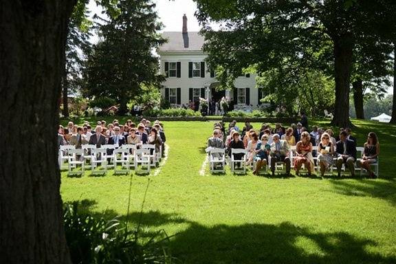 Garden wedding