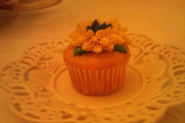 Mum decorated cupcake