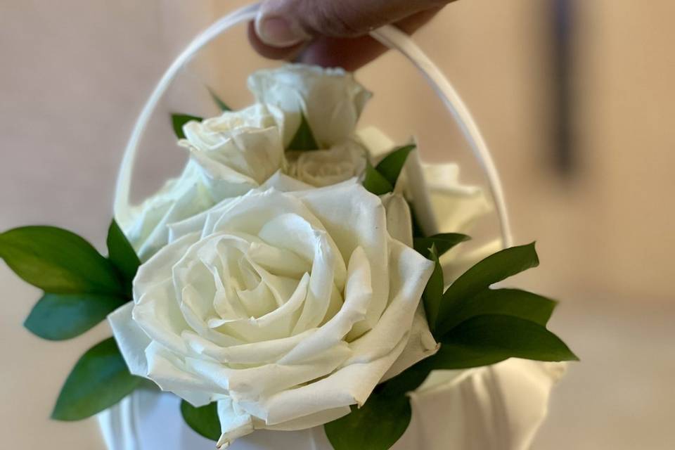 Flower girl basket