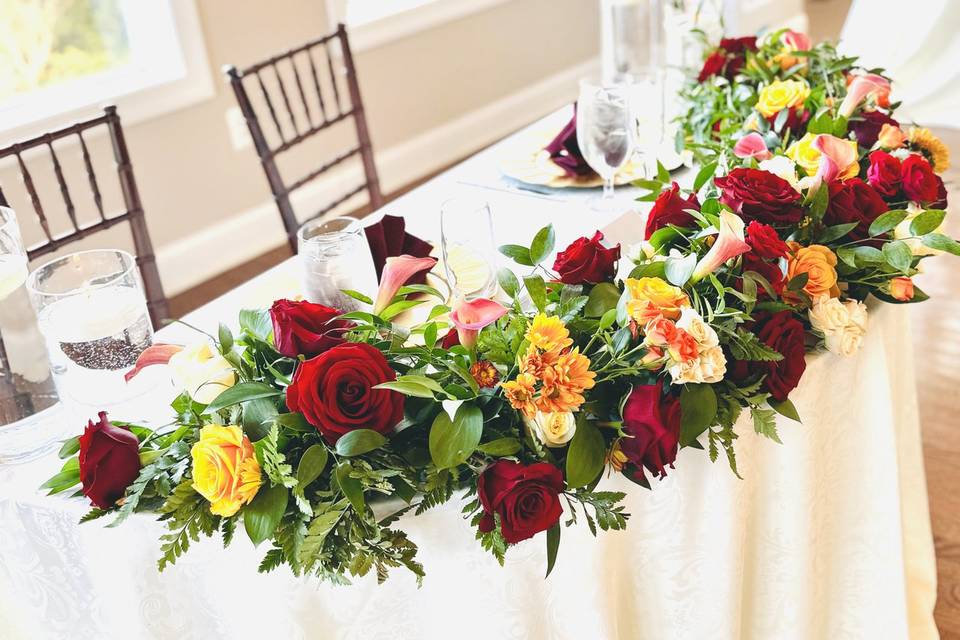 Sweetheart table