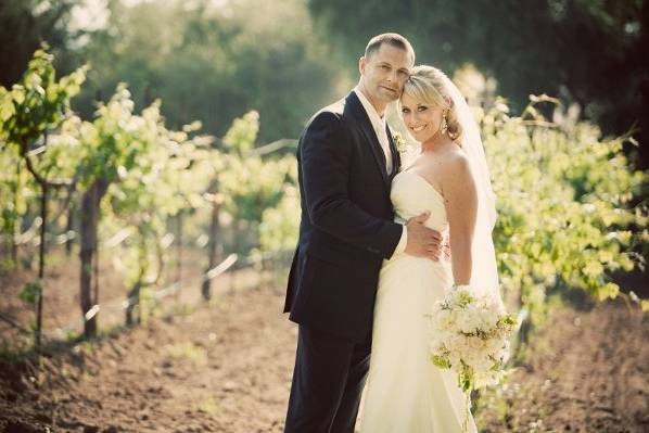 Bernardo Winery Wedding Day!