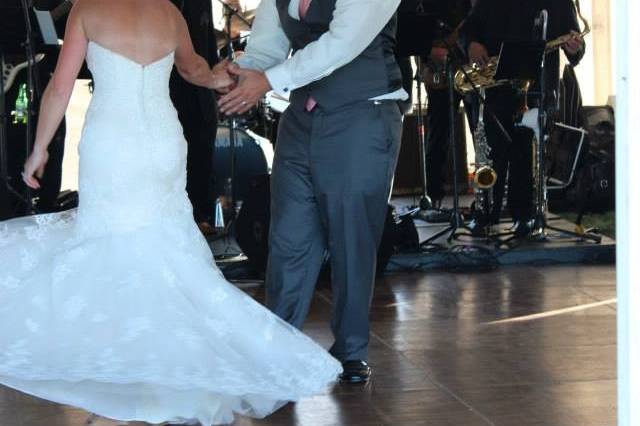 Bride and Groom's first dance