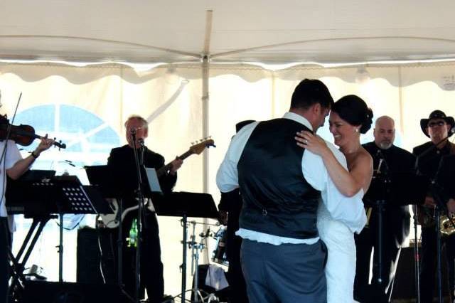 Bride and Groom's first dance