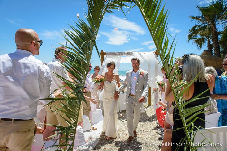 Beach wedding