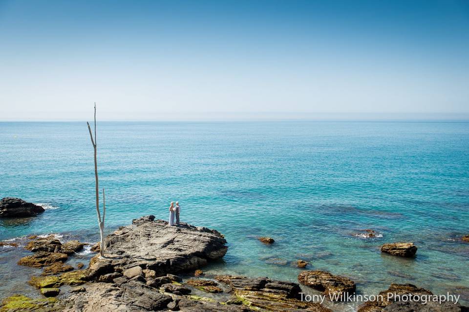 Wedding ceremony in Spain