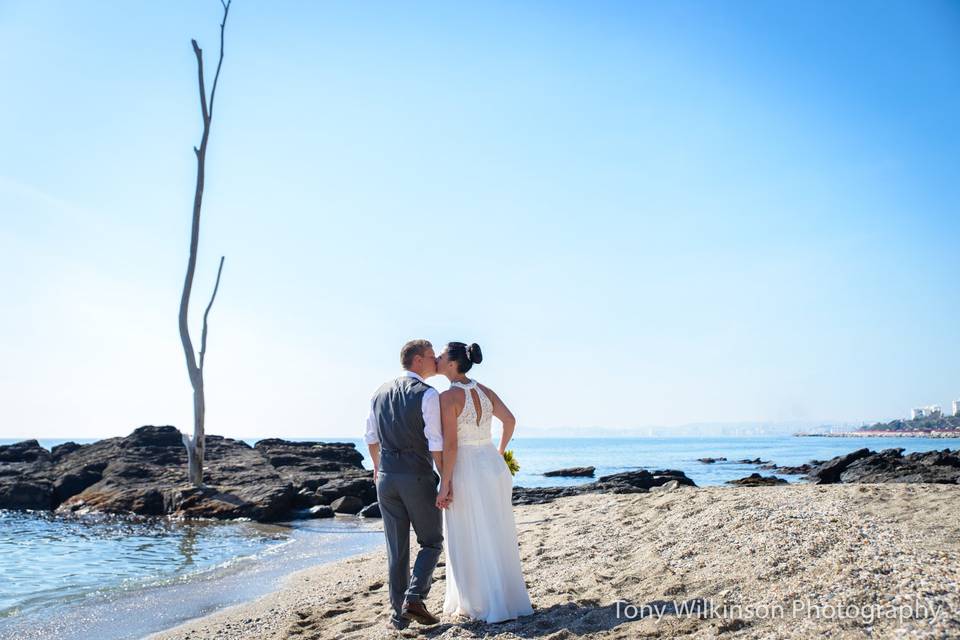 Beach wedding Benalmadena